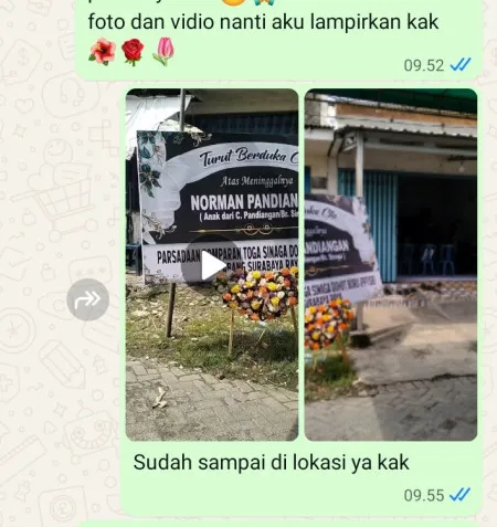 Pengiriman Karangan Bunga Siremeng Pulosari